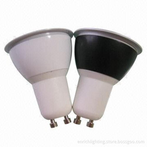 3 x 1W GU10 LED Spotlights with 85 to 265V AC Input Voltage and Aluminum Housing, 49.5 x 62mm Size